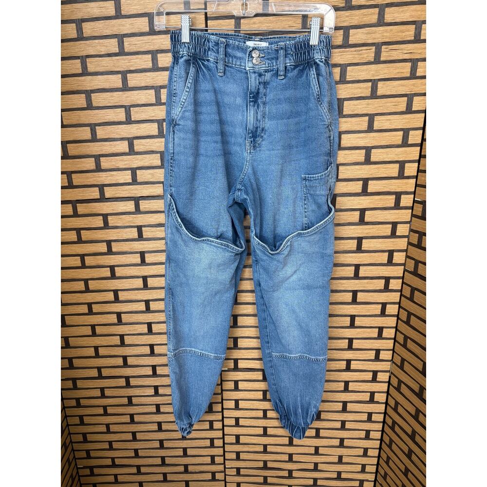 Forever 21 Denim Joggers Size XS